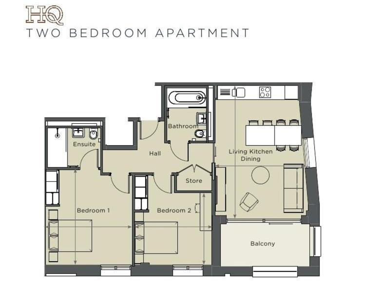 Luxury 2 Bedroom Apartment With Free Parking In The Heart Of York Zewnętrze zdjęcie